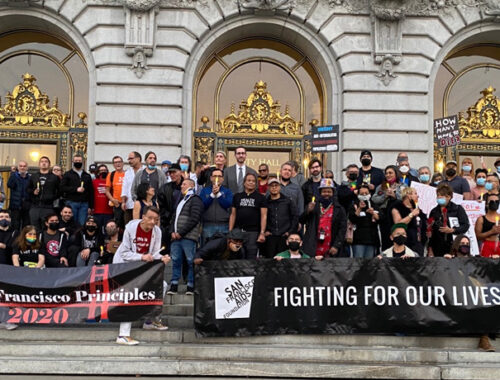 SF City Hall Rally