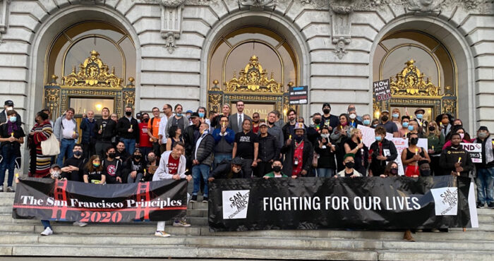 SF City Hall Rally