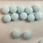 Image of Counterfeit 30 mg Oxycodone pills containing fentanyl. 