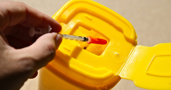 Syringe disposal