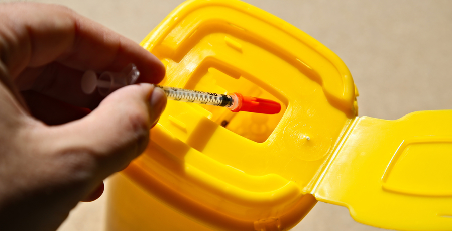 Syringe disposal