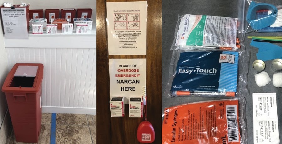 Overdose prevention supplies