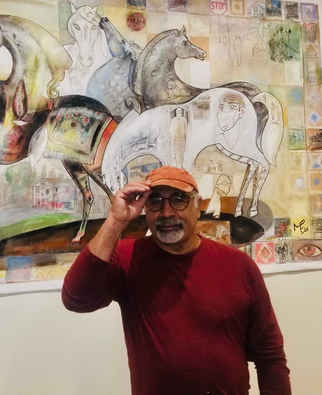 A chat with artist Mokhtar Paki