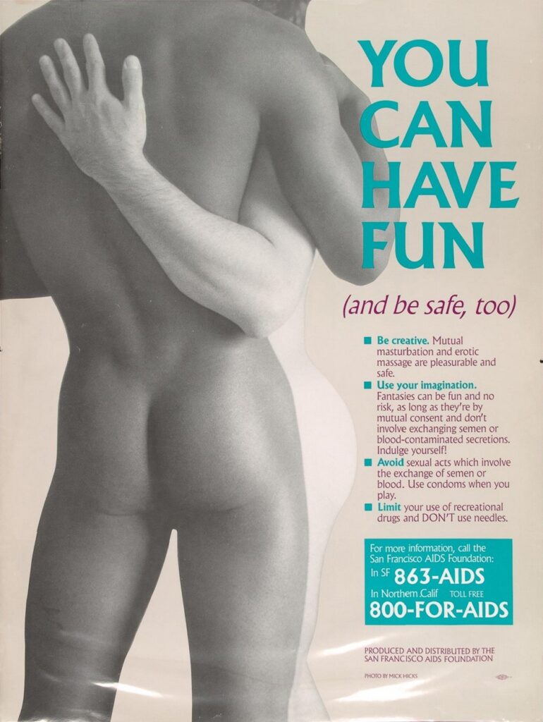 Safe sex poster 