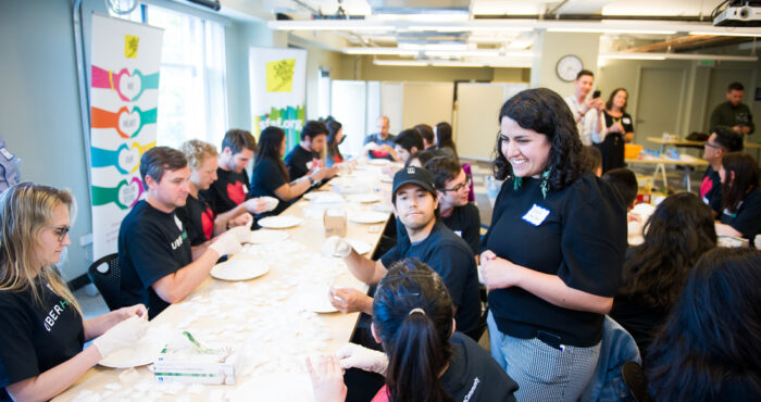 Volunteers at SFAF