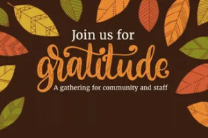 “Gratitude” – SFAF Community Gathering – All are welcome!
