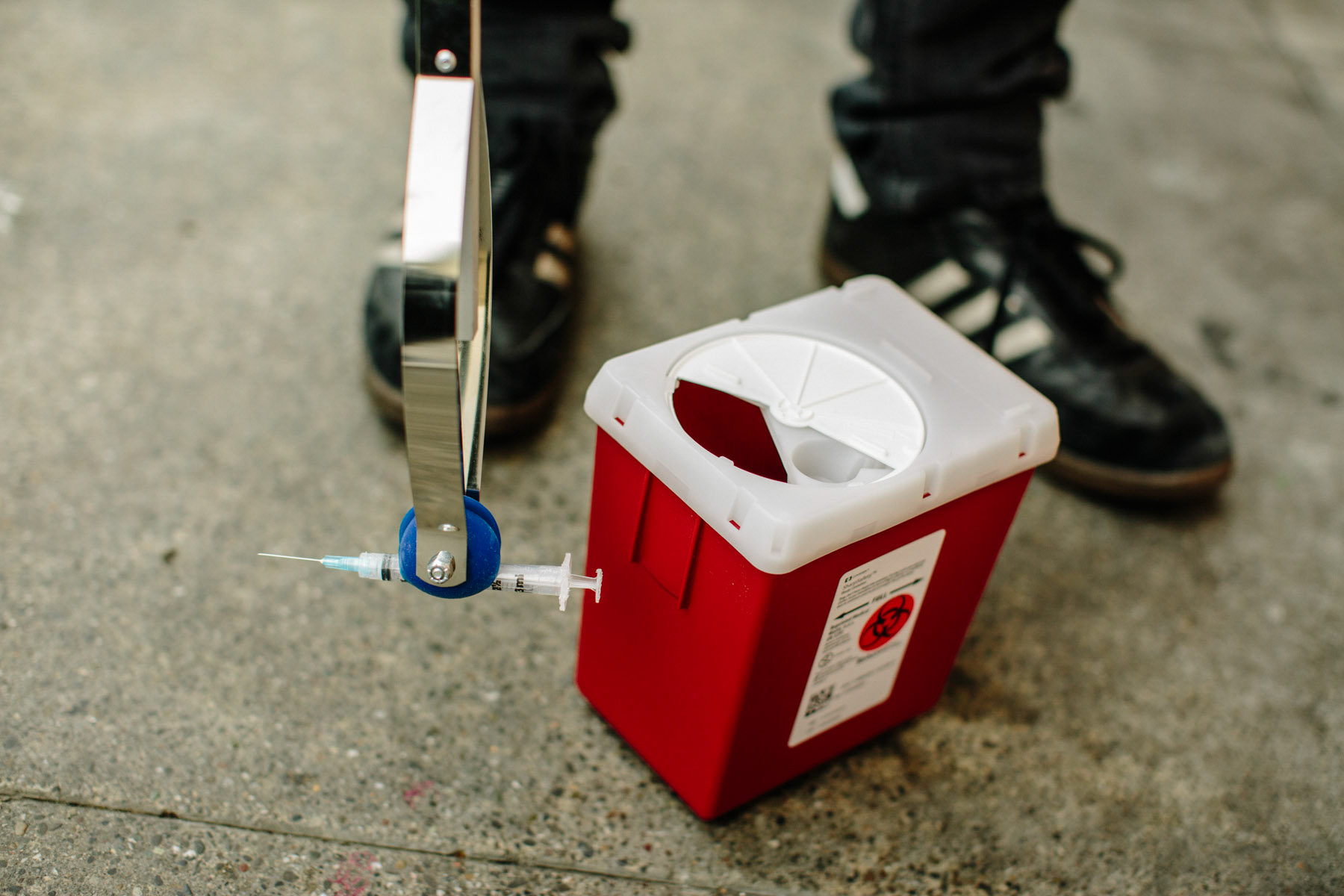 Getting syringes off San Francisco streets