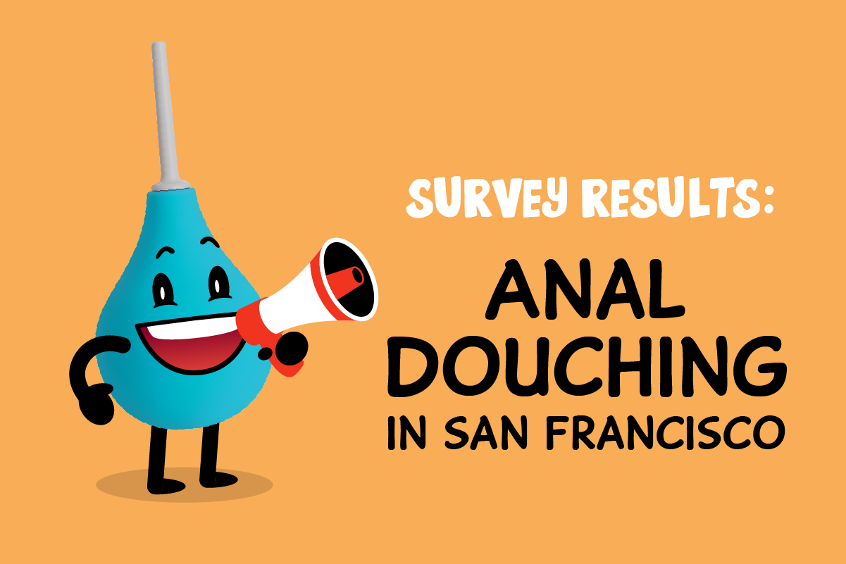 Here are the results of the anal douching survey in San Francisco picture photo