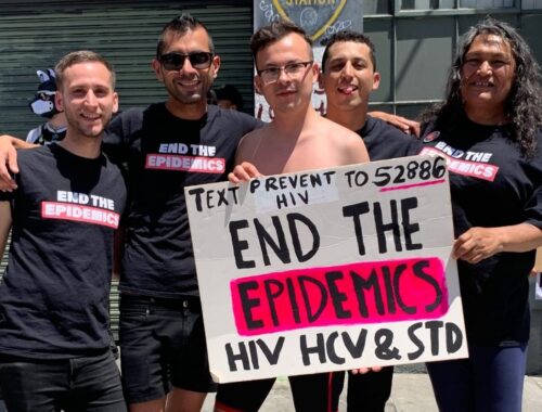 HAN activists attend Dore Alley Fair to advocate for End the Epidemics