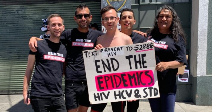 HAN activists attend Dore Alley Fair to advocate for End the Epidemics