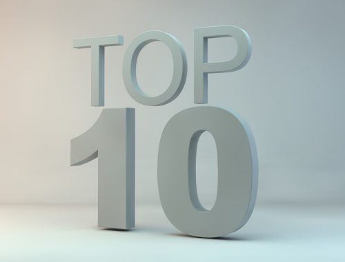 top 10 on background