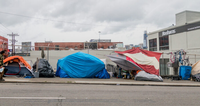 homeless tents SF