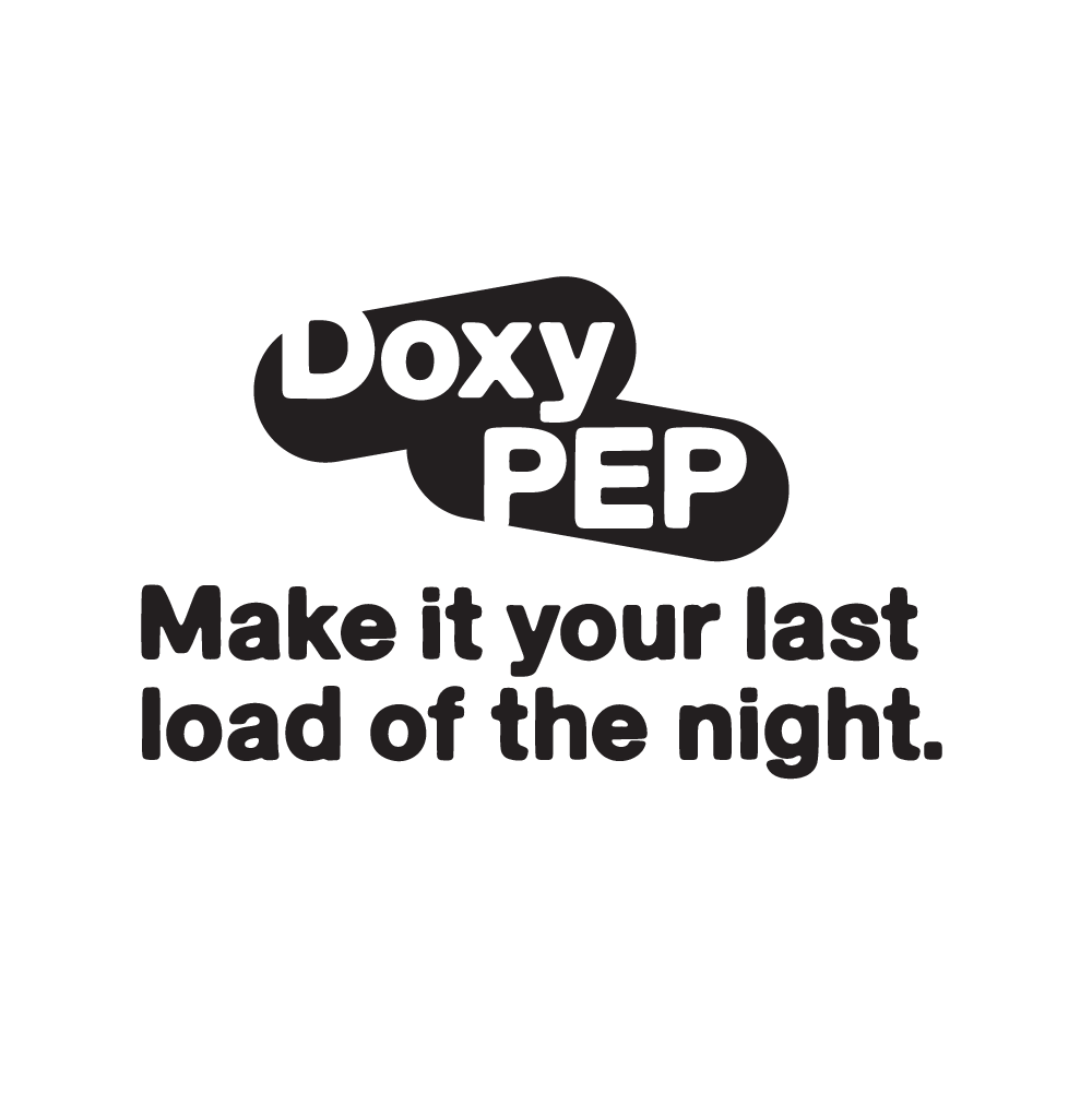 Doxy PEP. Make it your last load of the night.